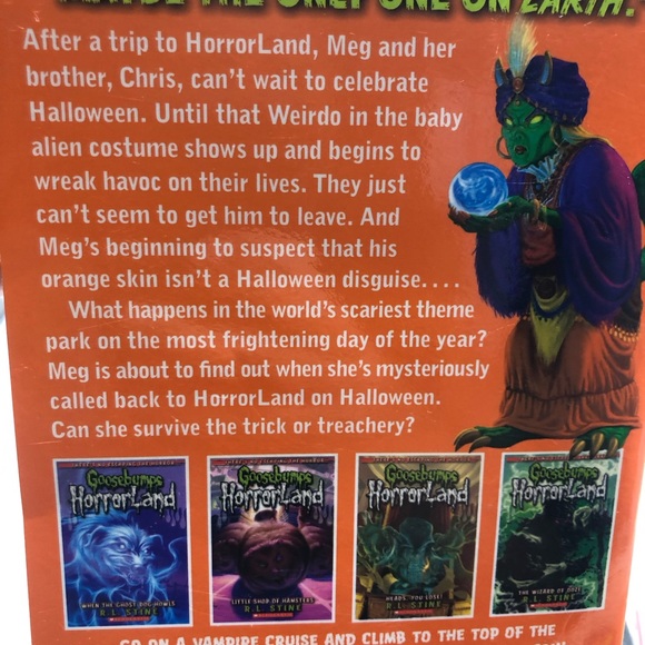 Lot of 10 R.L. Stine Paperback Books Goosebumps, Ghosts of Fear St. Horrorland - Picture 12 of 15